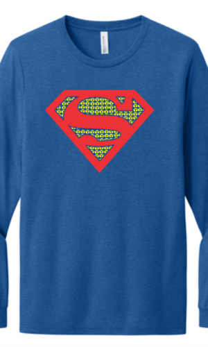 superman long sleeve tee